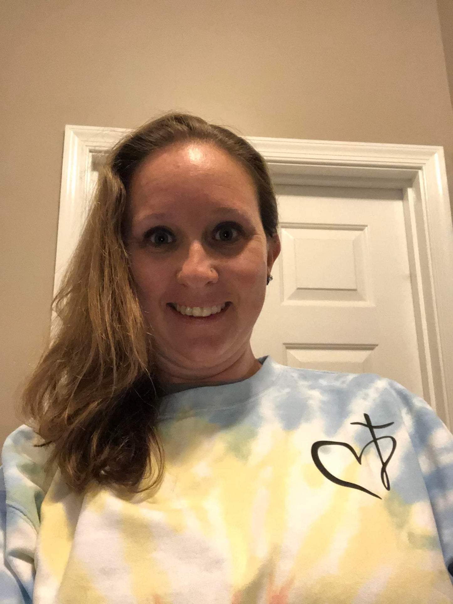 Long sleeve tye dye