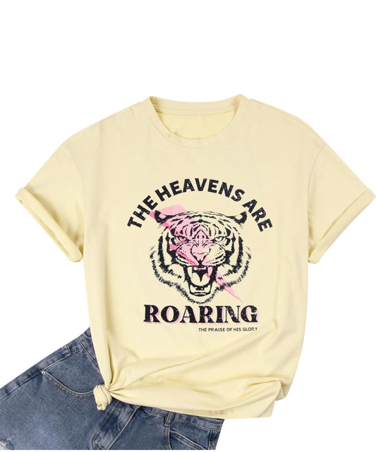 The heavens are Roaring